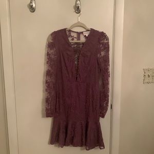 Beautiful Lilac Lace Mini